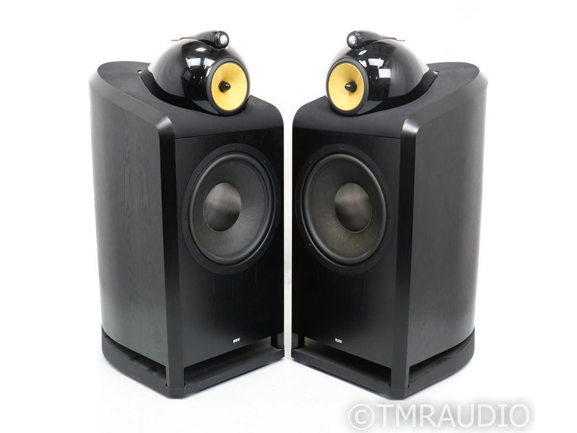 B&W Nautilus 801 Floorstanding Speakers; Black Ash Pair (41686)