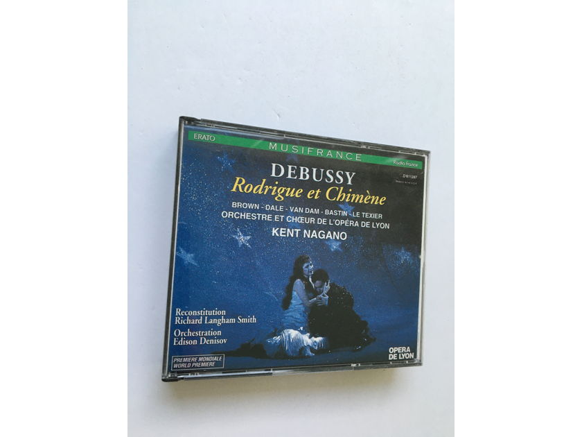 Musifrance Debussy Kent Nagano  Rodrique et Chimene Cd set Erato opera de lyon 1995