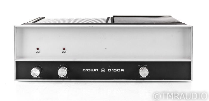 Crown D150A Vintage Stereo Power Amplifier; D-150-A (29...