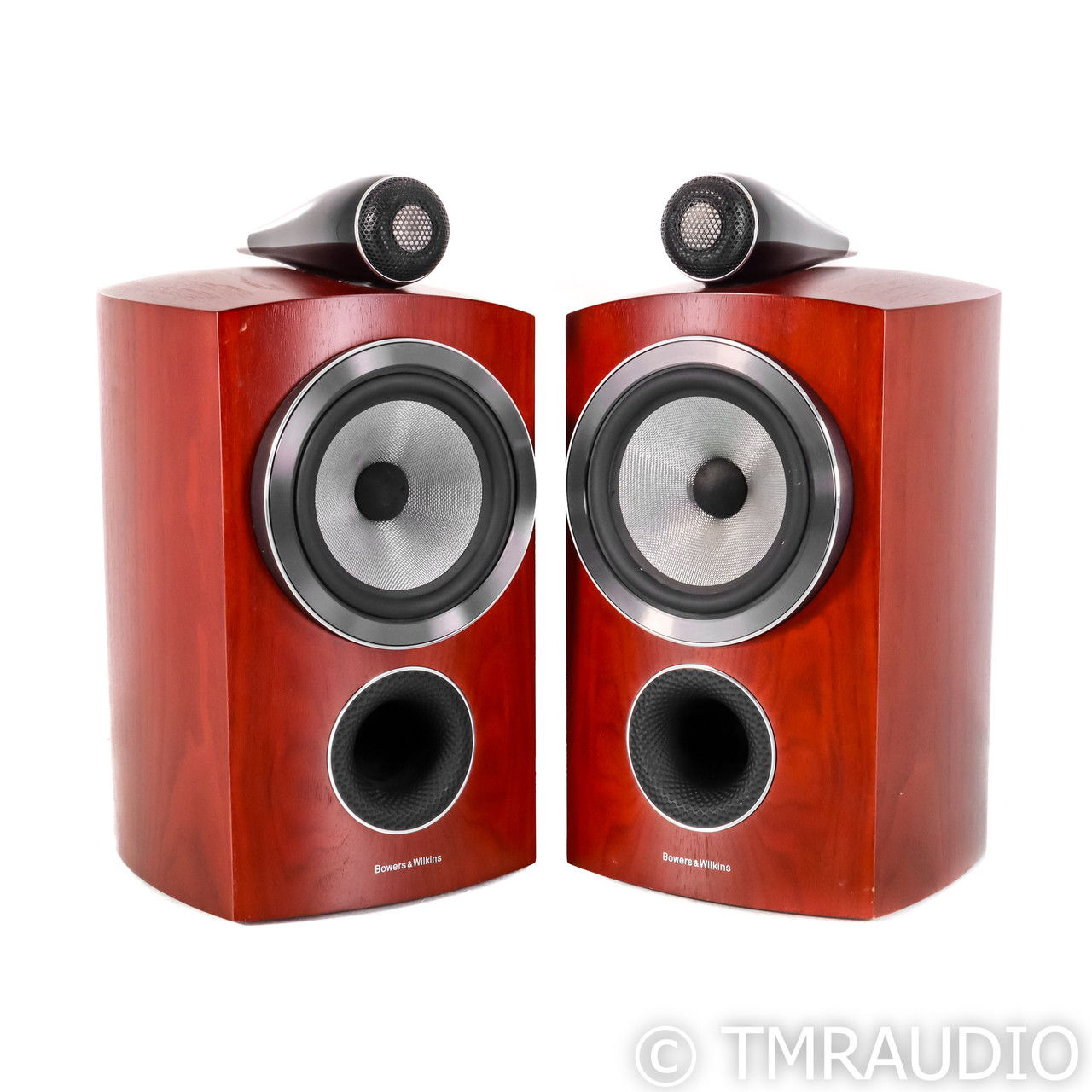 B&W 805 D3 Bookshelf Speakers; Rosenut Pair (68855)