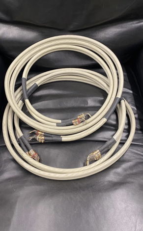 Viola Labs Cello Silver 10' Speaker Cables - Spade to S...