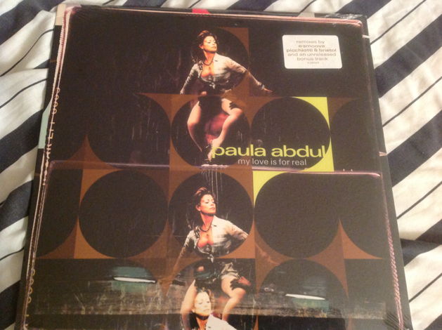 Paula Abdul  My Love Is For Real Sealed 12 Inch Remixes...