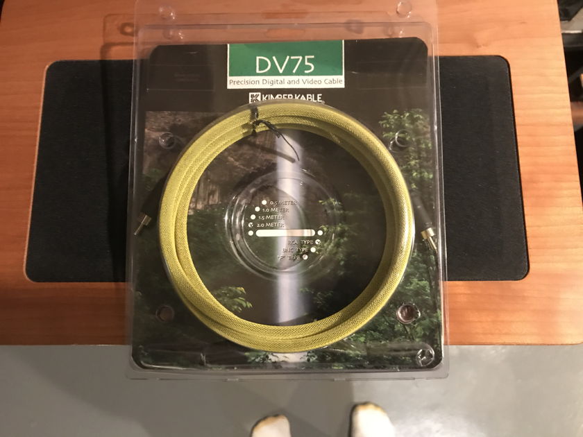 Kimber Kable illuminations DV-75 coaxial digital cable
