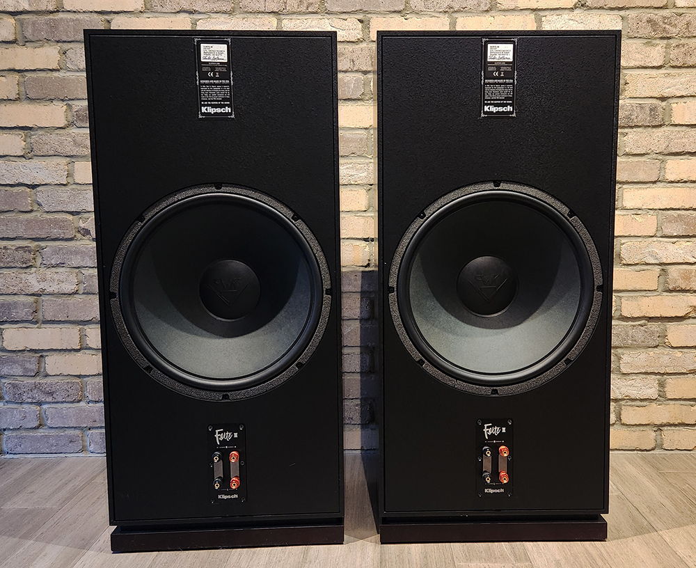 Klipsch Forte' III Tower Loudspeakers - Ebony Wood Vene... 3