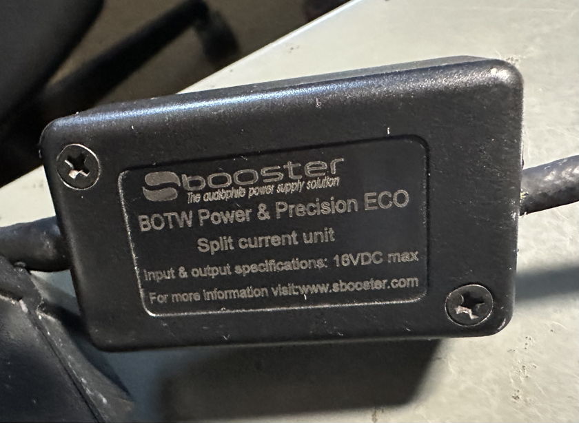 Sbooster BOTW P&P ECO 5V 6V MKI For Sale Audiogon