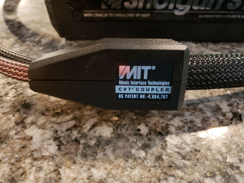 Single/Center Channel: 8' MIT Shotgun S1s Bi-Wire Cable with ICONN Connectors