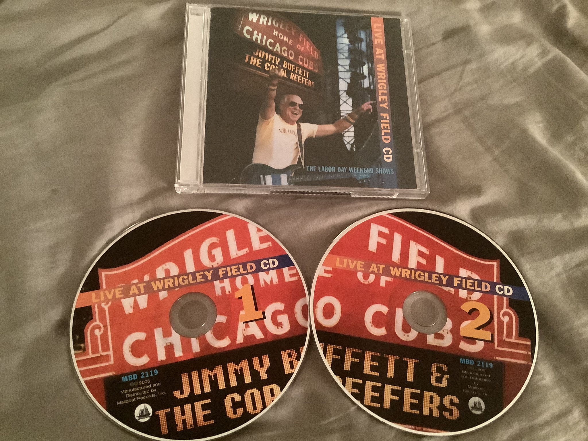 Jimmy Buffett 2CD Set Live At Wrigley Field Labor Day W...