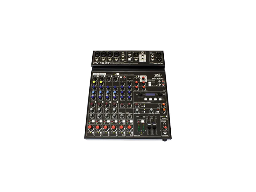 Peavey PV 10 AT 10 Channel Compact Mixer PEV03612610