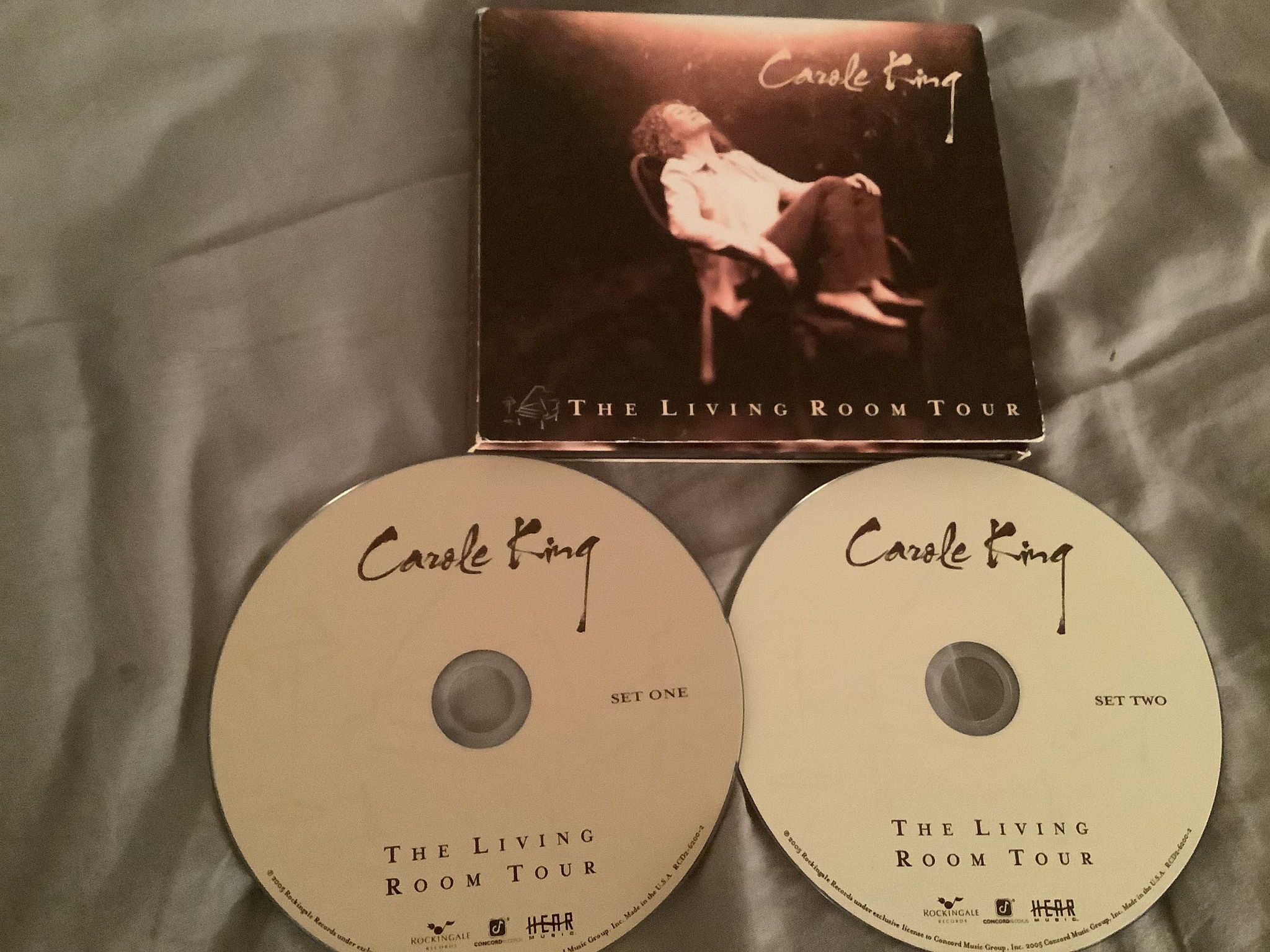 Carole King 2CD Set The Living Room Tour