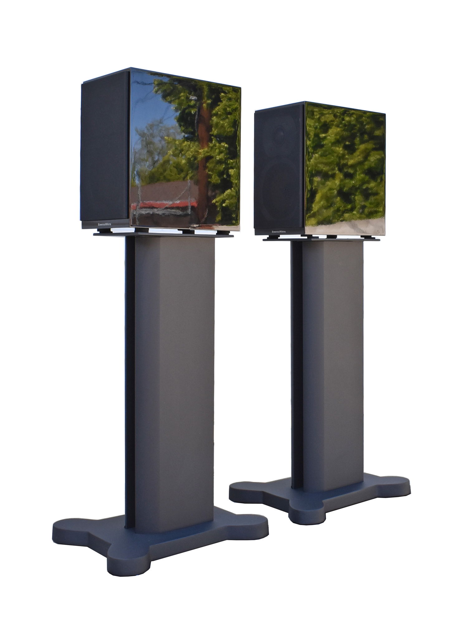 (2) B&W (Bowers & Wilkins) CM 1 2-Way Bookshelf Stereo ... 6