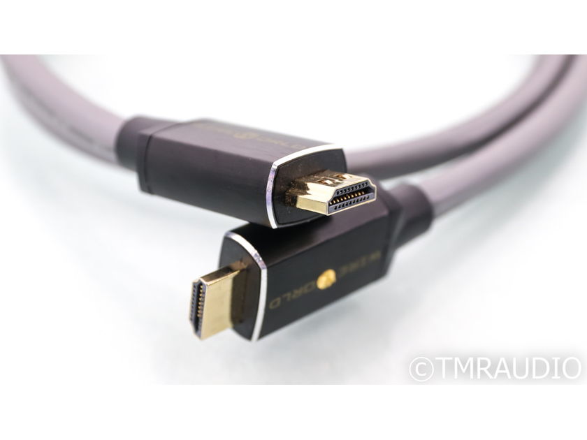 WireWorld Silver Sphere HDMI Cable; 1m Digital Interconnect (44685)