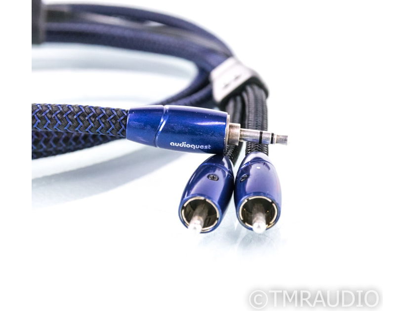 AudioQuest Victoria 3.5mm - RCA Cable; 5ft Interconnect; 72v DBS (22022)