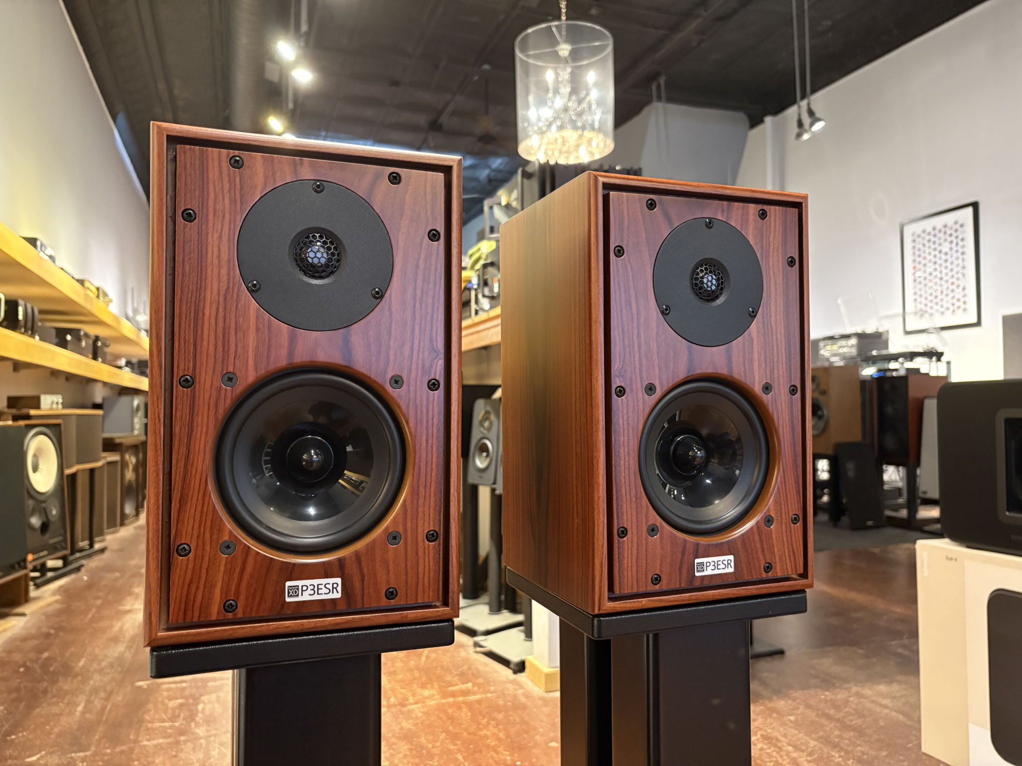 Harbeth P3ESR XD Bookshelf in Rosewood Finish Speakers ...