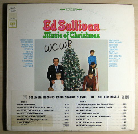 Ed Sullivan Presents - Music Of Christmas -  DJ Promo 1...