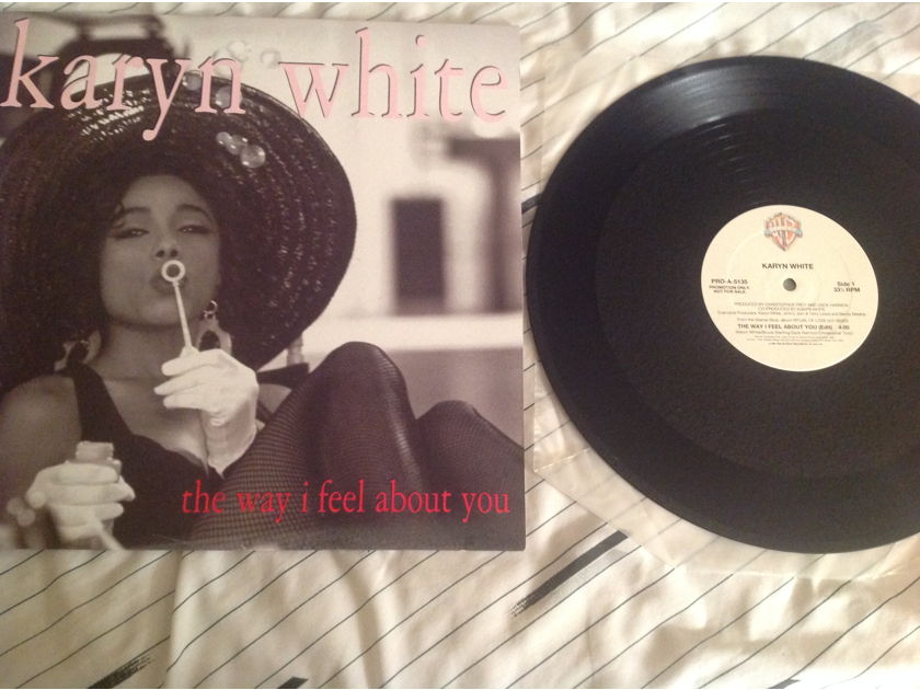 Karyn White The Way I Feel About You Warner Brothers Promo 12 Inch