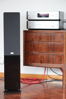 Source, integrated amp and loudspeaker.