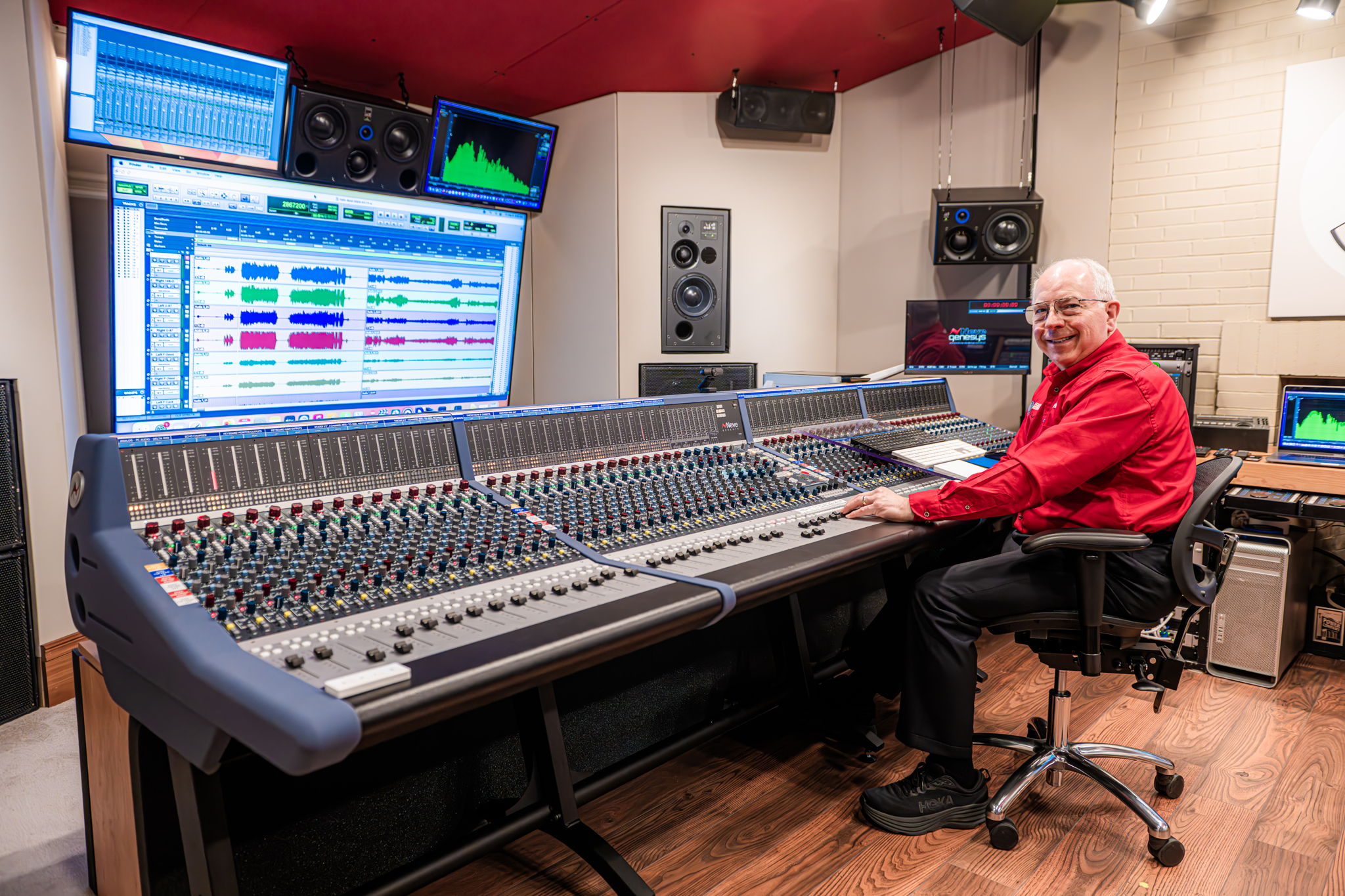 Master Recording Mix Room
