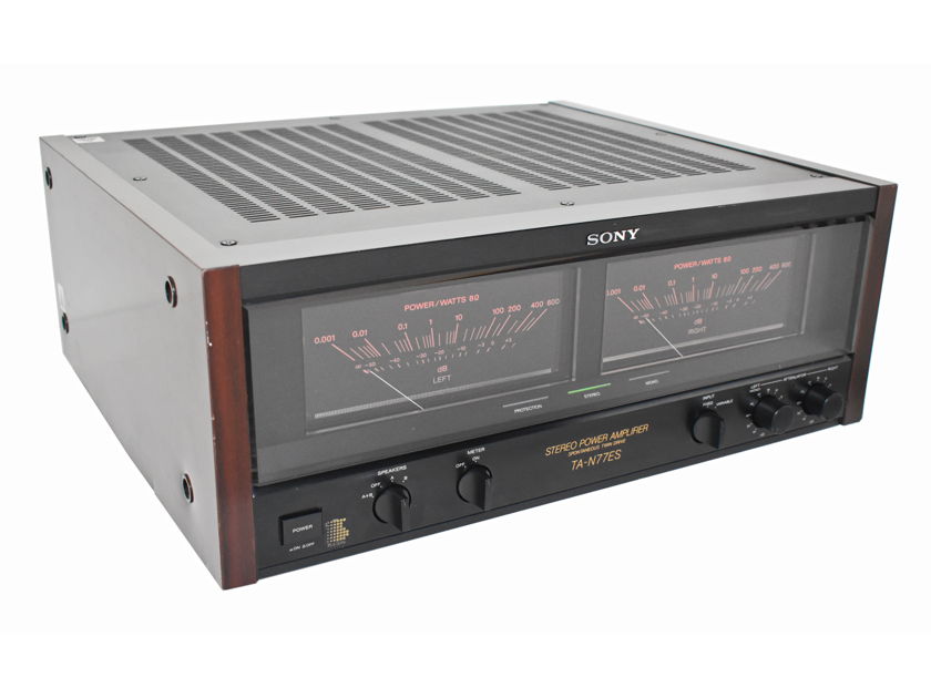 Sony TA N77ES 2-CH 200wpc @ 8-Ohms Stereo/Mono Power Amplifier AMP