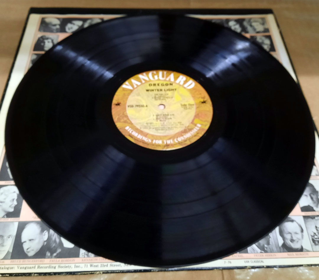 Oregon – Winter Light 1978 EX+ REPRESS VINYL LP Vanguar... 5