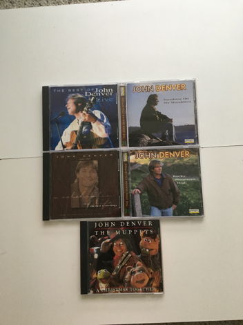 John Denver Cd lot of 5 cds