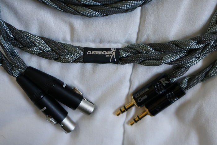 3 custom cables for Audeze LCD-2/3/X (TRS output - 3.5m...