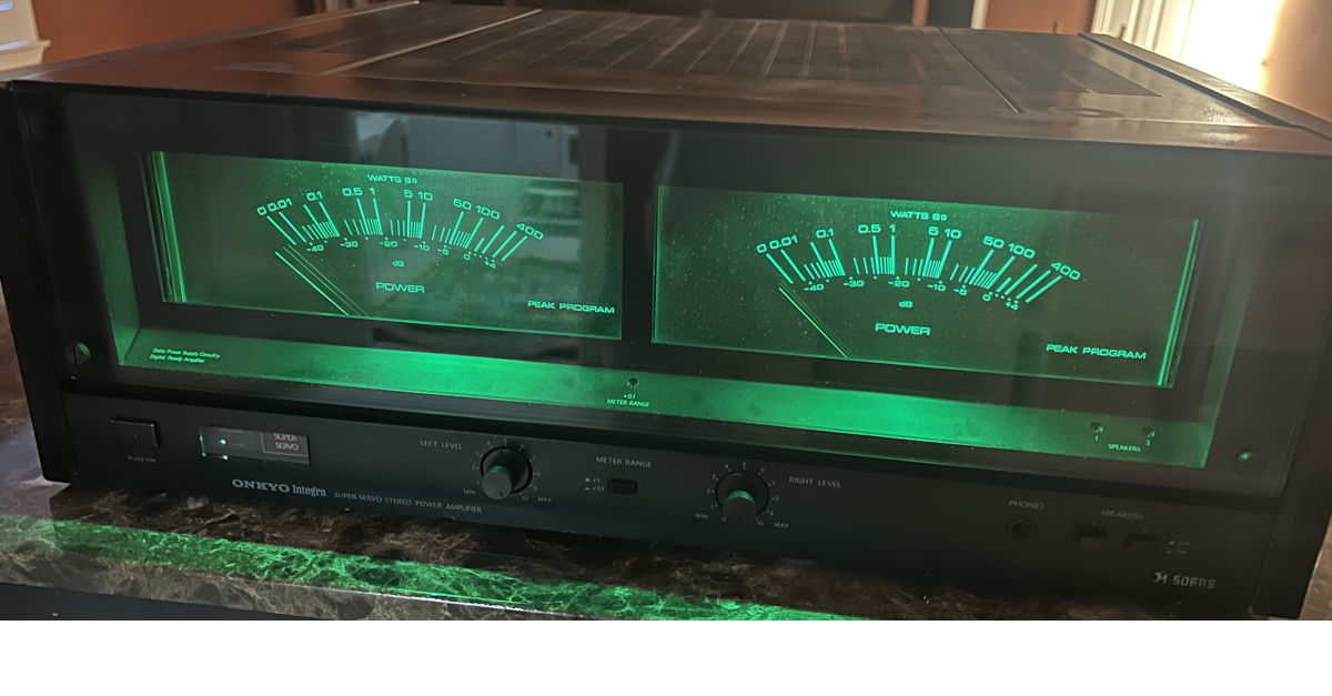 Vintage Onkyo M-506RS Stereo Amplifier (15 For Sale