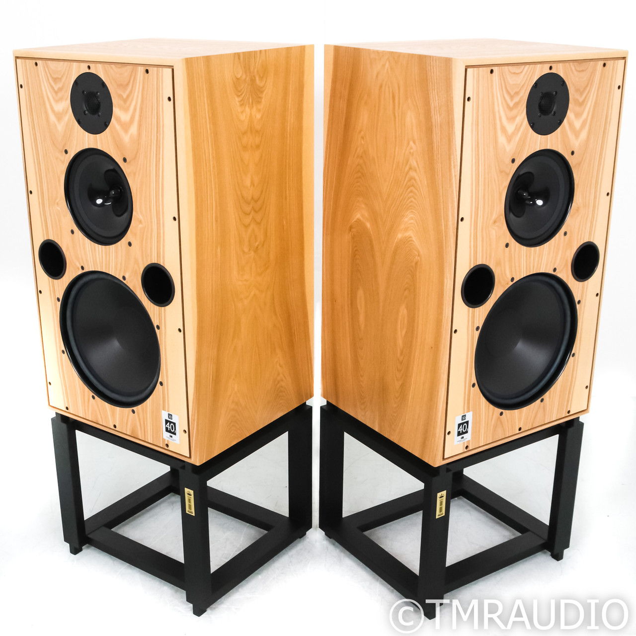 Harbeth 40.3 XD Bookshelf Speakers; Exotic Ash Pair w/ ... 4