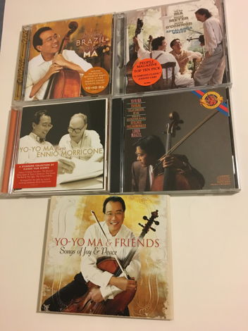 Yo Yo Ma lot 5 cds Dvorak cello concerto op 104 And pla...