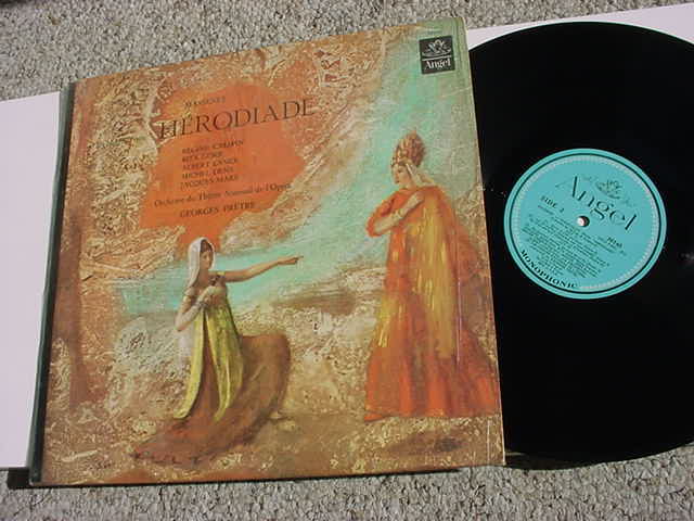 Classical Massenet highlights Herodiade lp record Georg...