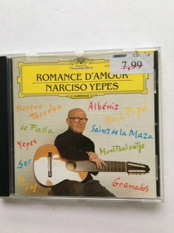 Narciso Yepes  Romance D’Amour deutsche Grammophon 1989