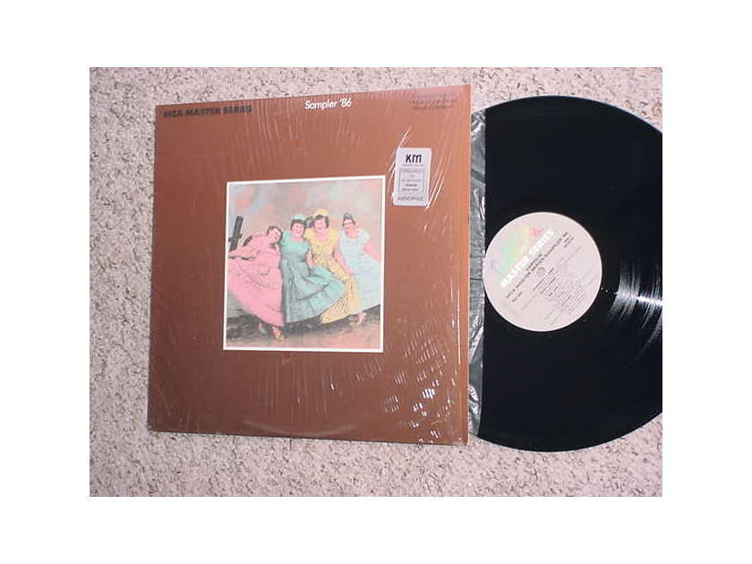 MCA MASTER SERIES Sampler 86 - lp record KM 569 BLEND Virgin vinyl Audiophile shrink Larry Carlton Albert Lee John Jarvis more