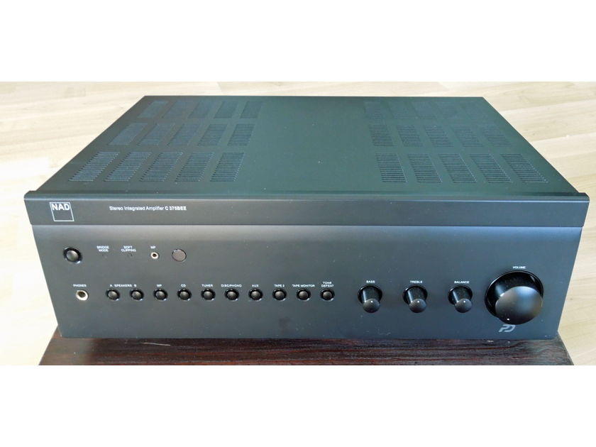 NAD C 375BEE Amplifier W/PP 375 Phono, MDC DAC 2.0