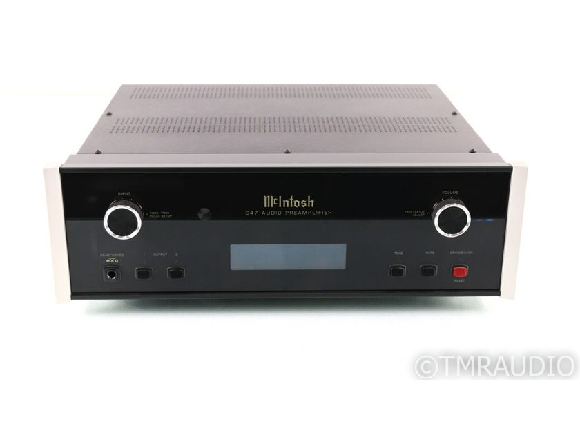 McIntosh C47 Stereo Preamplifier; C-47; Remote; MM / MC Phono (30132)