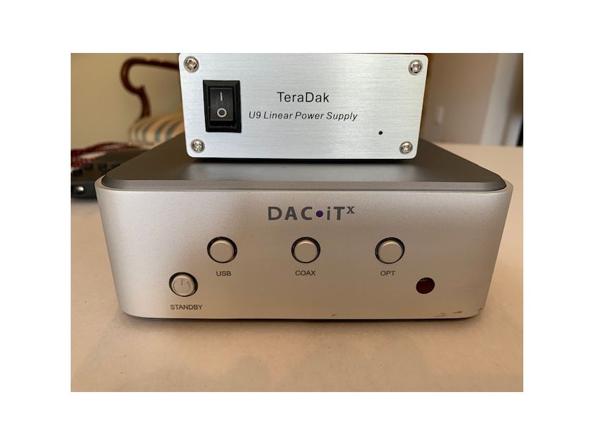 Peachtree Audio Dac-It X with Teradak U9 Ultra Linear Power Supply