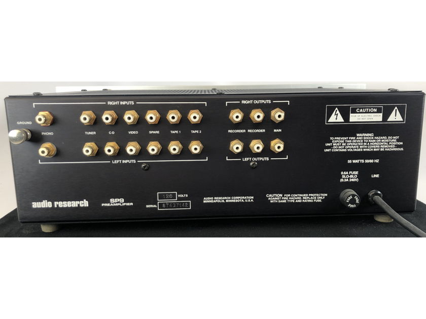 Audio Research SP9 Tube / Solid State Hybrid Preamp with Phono Input