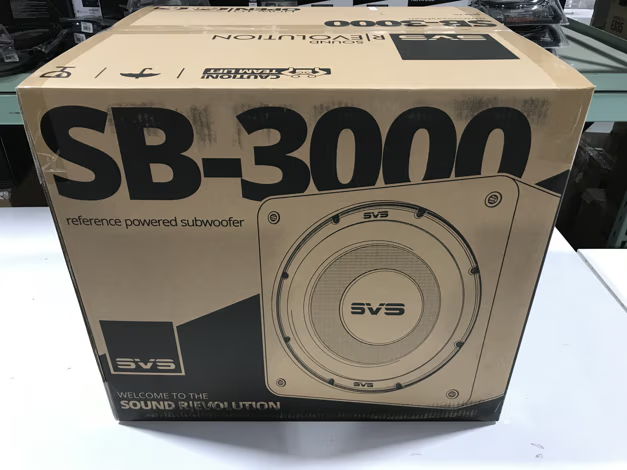 SVS SB-3000 13" Sealed Subwoofer (Piano Gl... For Sale