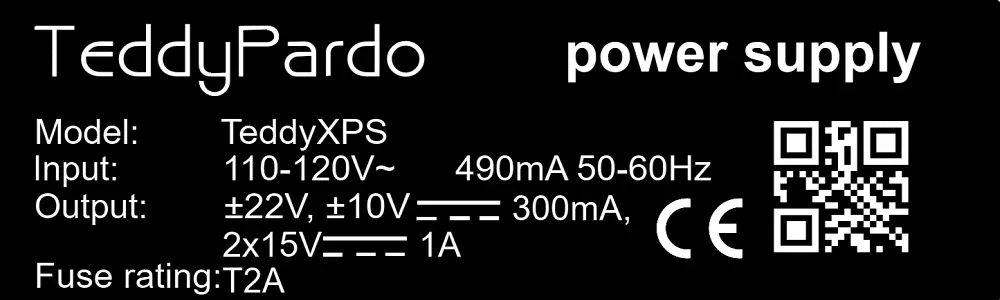 TeddyPardo Teddy XPS MK2 Power Supply W/ 1M Burndy Cabl... 4