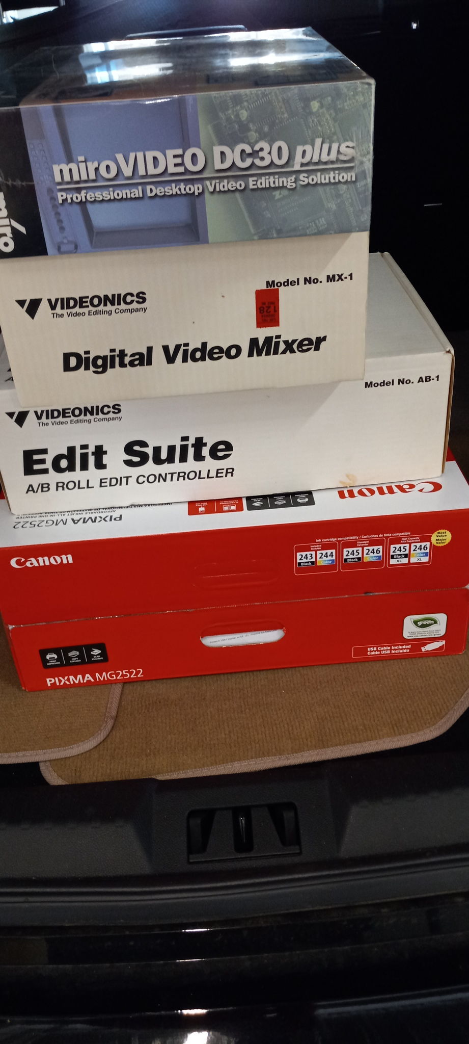 Videonics MX-1 DIGITAL VIDEO MIXER, AB-1 EDIT SUITE A/B... 3