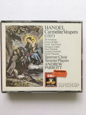 Handel Andrew Parrott Taverner choir Carmelite Vespers ...