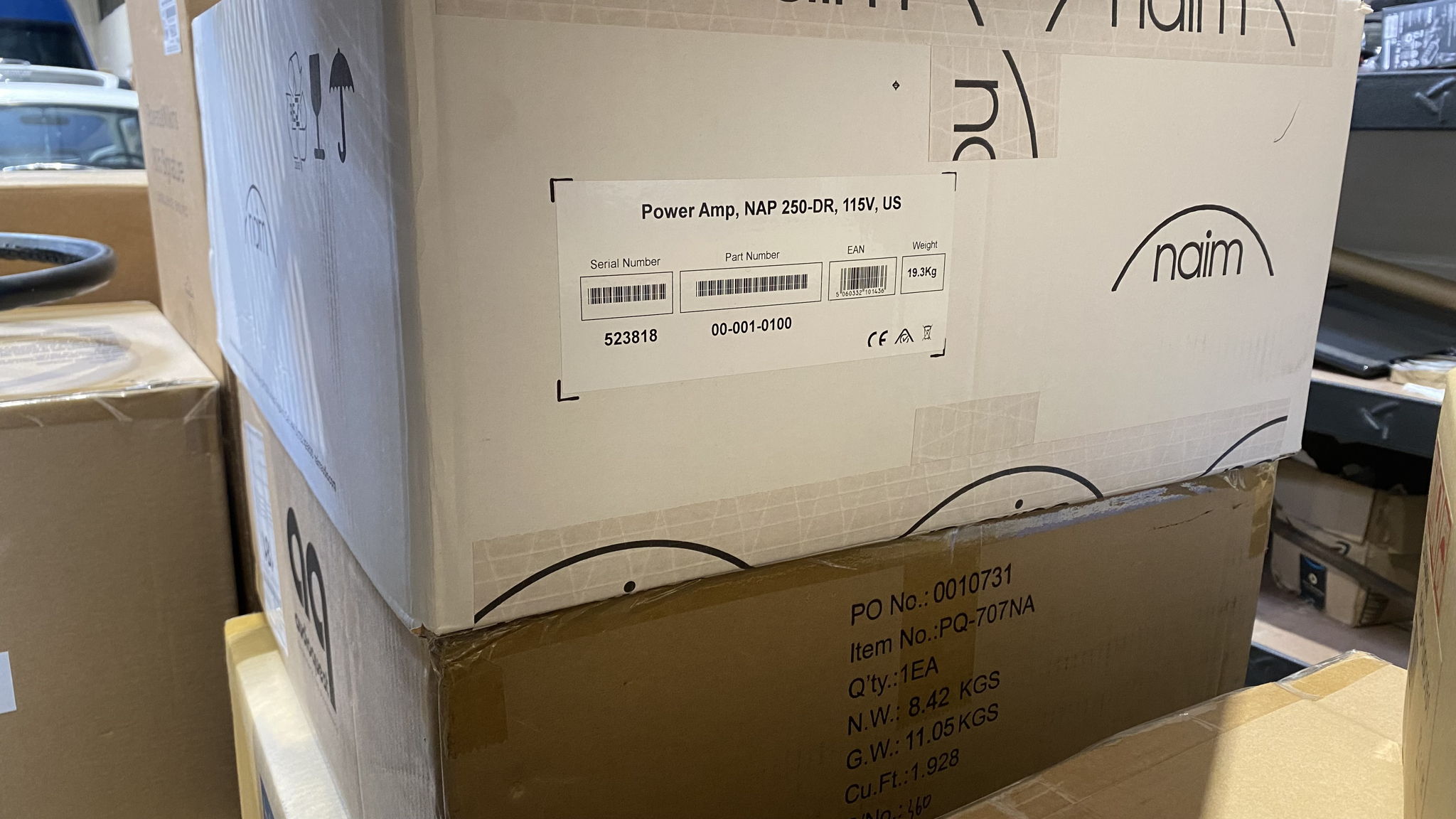 NAIM NAP-250DR NAP NAP 250DR Stereo Amplifier FACTORY S...