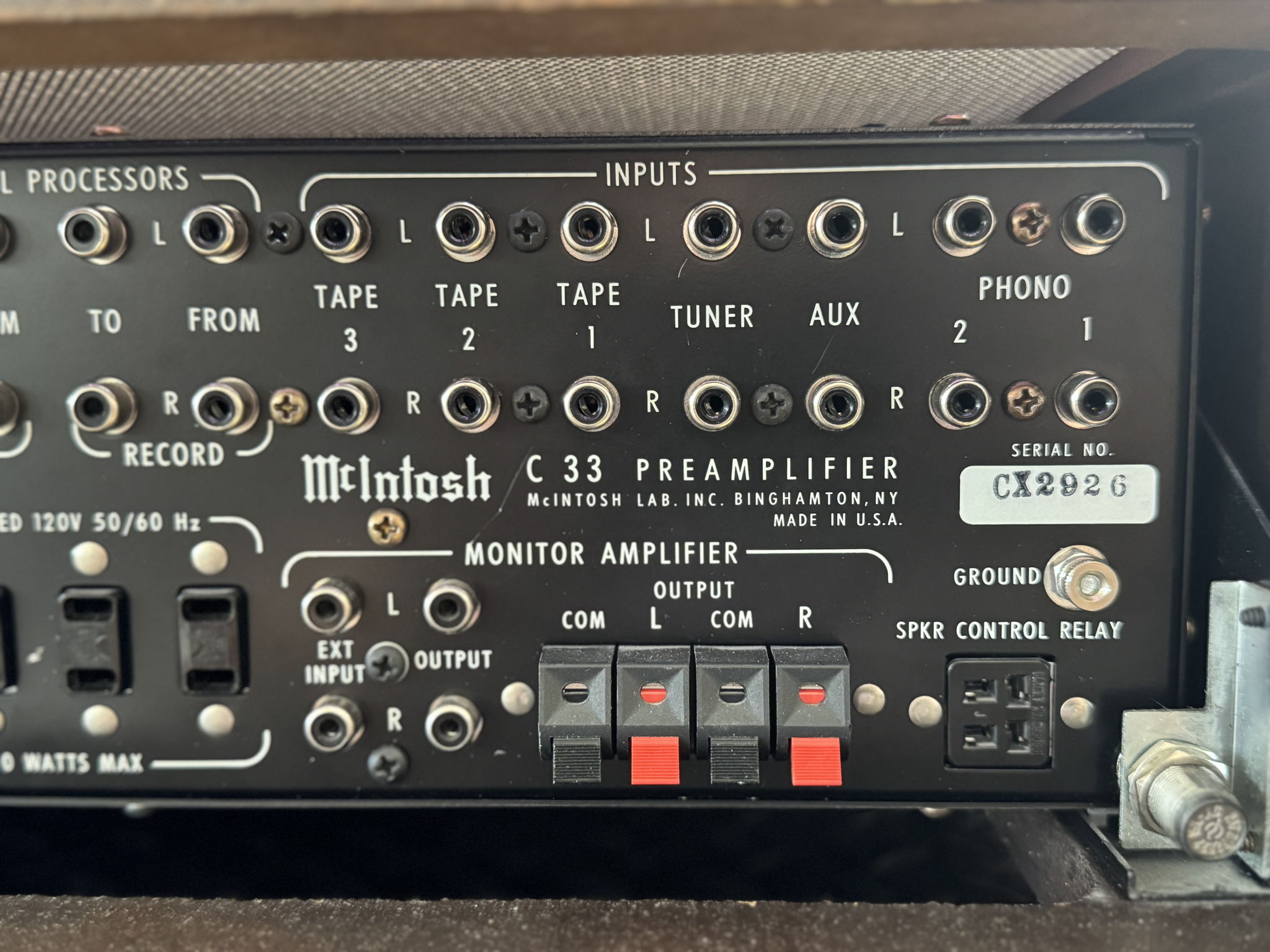 McIntosh MC-2105 AND C33 Preamp! FULLY RESTORED with 1 ... 9