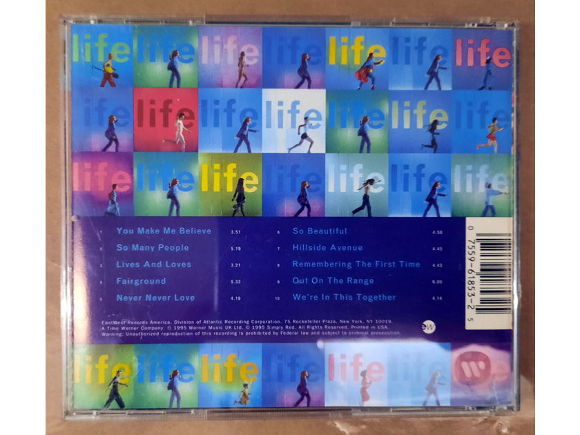 Simply Red – Life 1995 NM PROMO CD COMPACT DISC  EastWest  61853-2