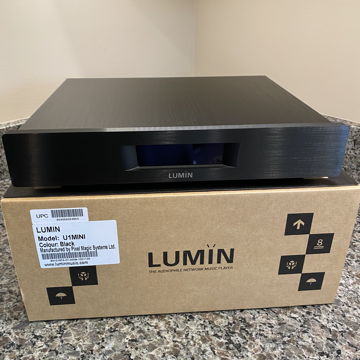 LUMIN U1 Mini - Streamer - Roon Ready -  Black ! All Lu...