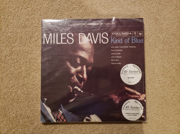 Miles Davis Kind of Blue CLASSIC RECORDS 45 RPM 1995 Ul...