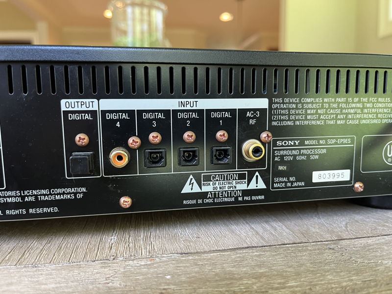 Sony SDP-EP9es For Sale | Audiogon