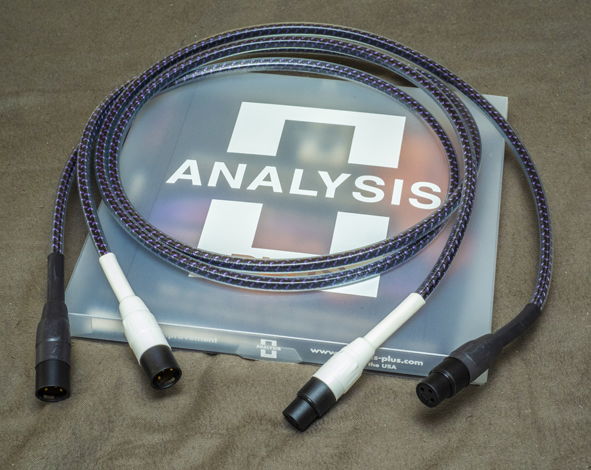 Analysis Plus Inc. Solo Crystal Oval interconnects, 1.5...