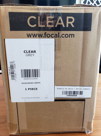Focal CLEAR headphones Brand NEW open box