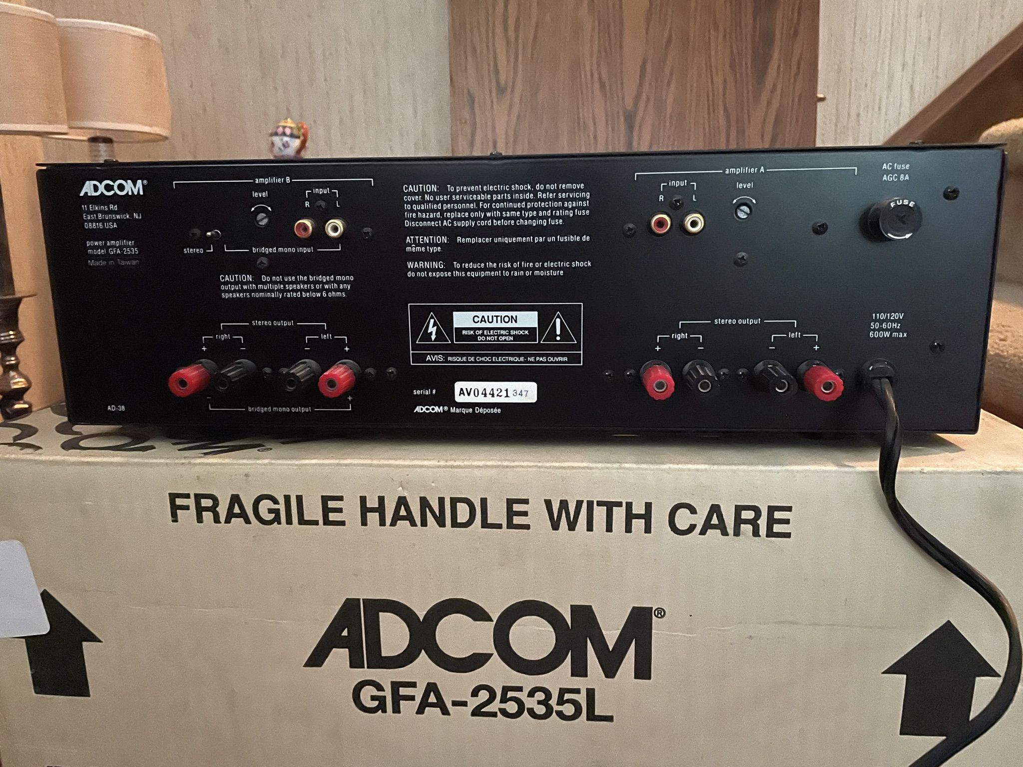 Adcom GFA-2535L