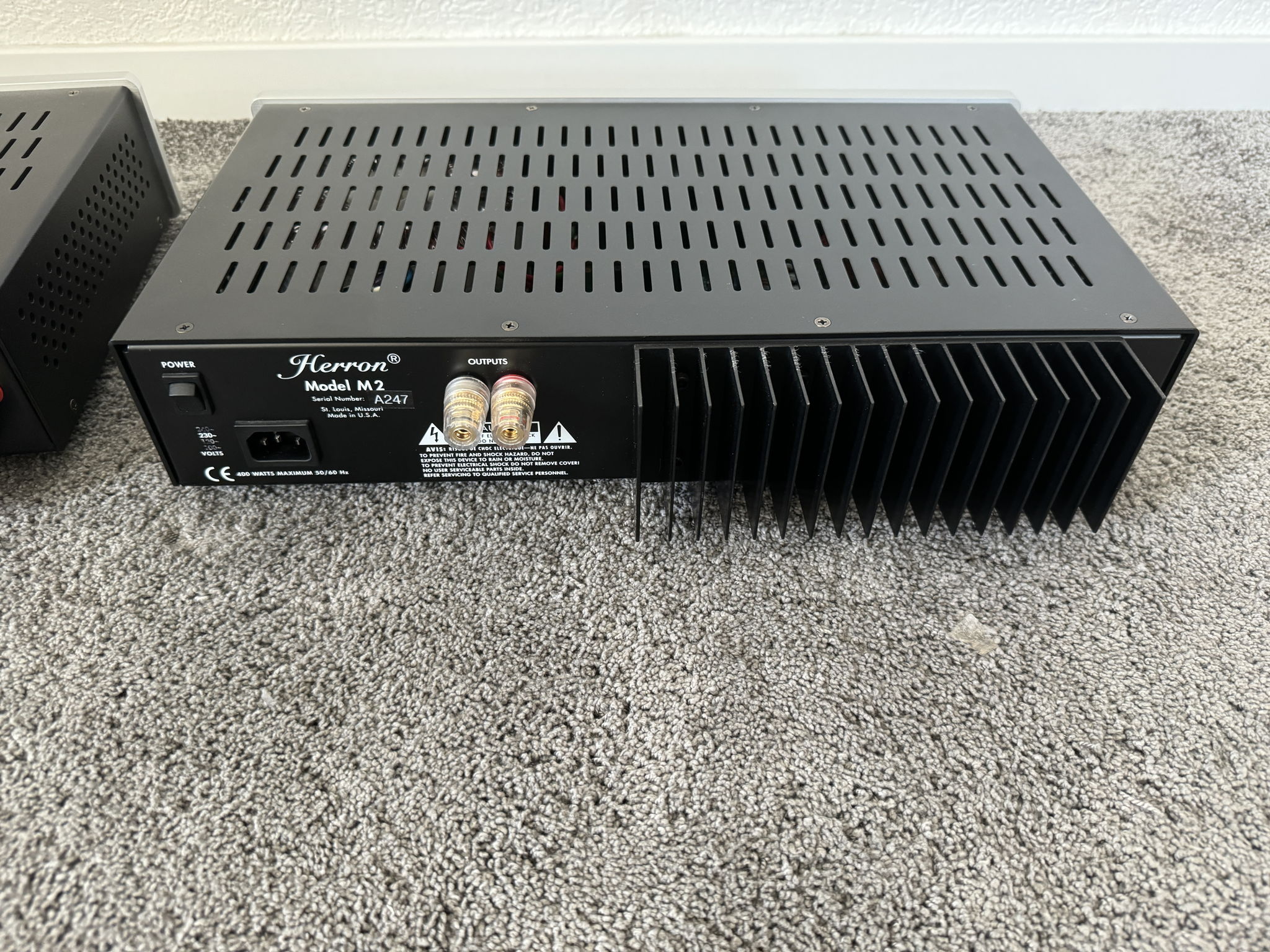 Herron Audio M2 Monoblock Amplifier 2