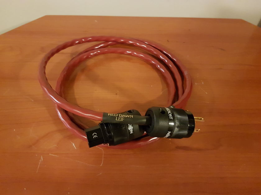 Nordost Red Dawn LS Series Power Cable. 1.5 Meters.